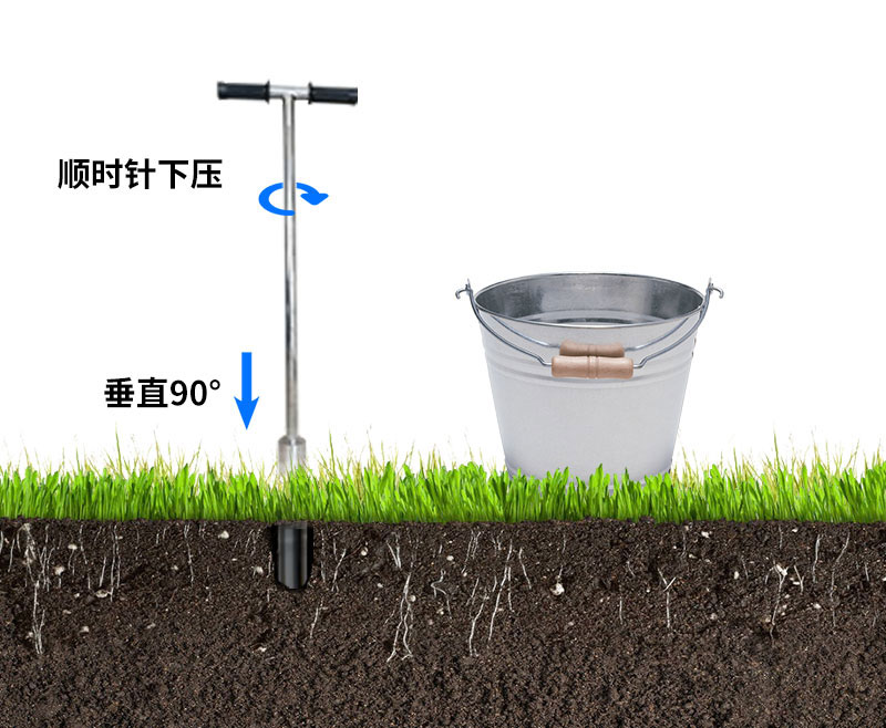 管式墒情传感器安装方法